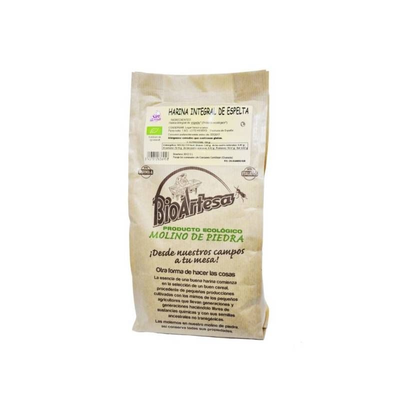 HARINA DE ESPELTA INTEGRAL 1KG BIOARTESA