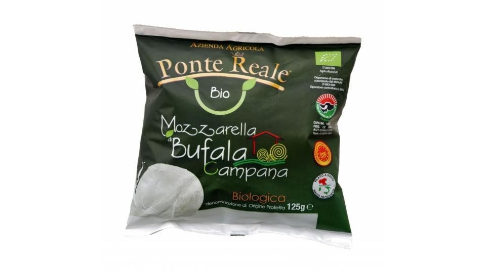 MOZZARELLA DE BÚFALA 125G PONTE REALE