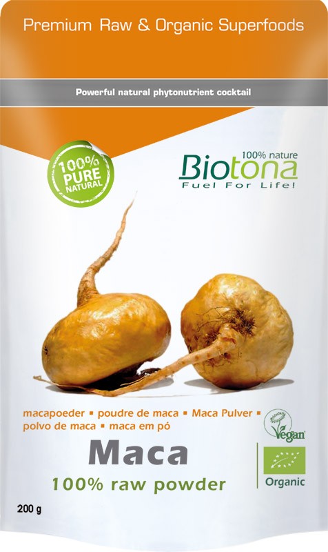 MACA RAW POWDER 200G BIOTONA