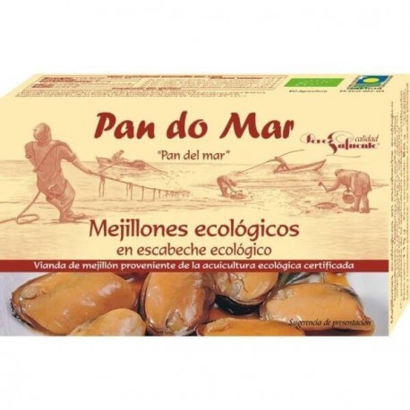 MEJILLONES ESCABECHE 12/14 UD 115G PAN DO MAR