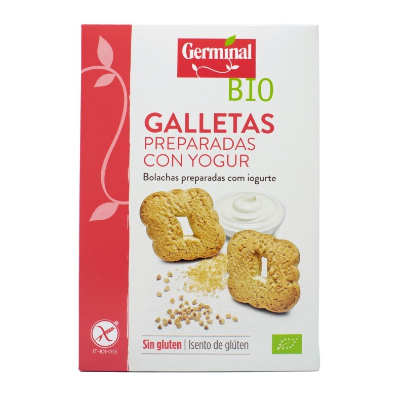 GALLETA CON YOGURT S/GLUTEN 250G GERMINAL