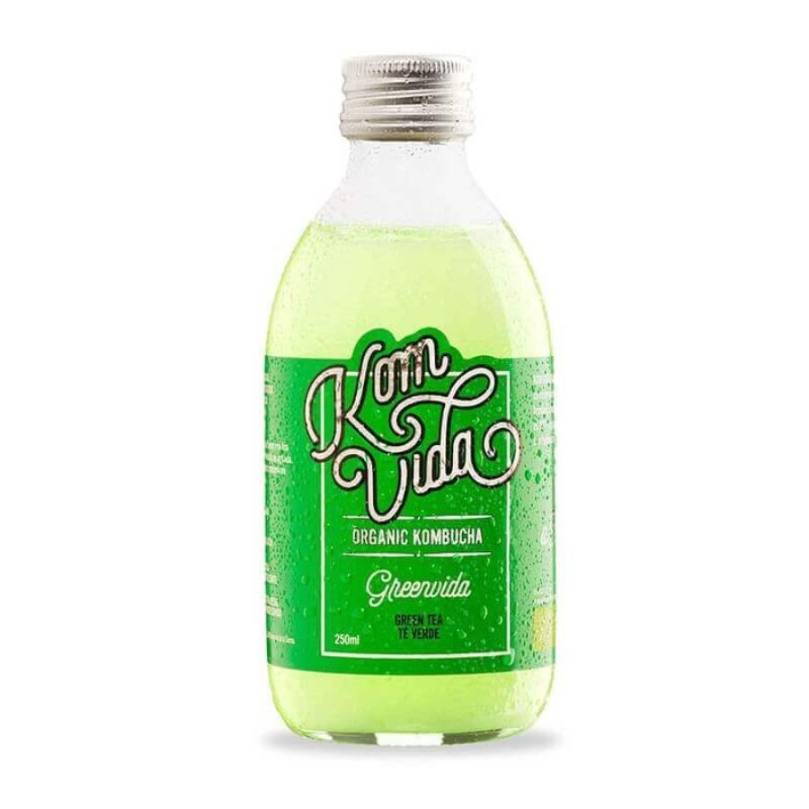 KOMBUCHA TÉ VERDE 250ML KOMVIDA