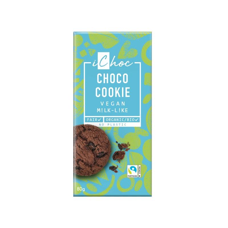 CHOCOLATE VEGANO COOKIES 80G ICHOC