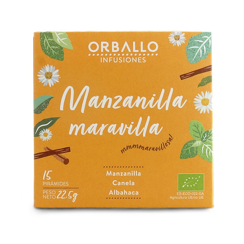 INFUSIÓN MANZANILLA MARAVILLA 12UD ORBALLO