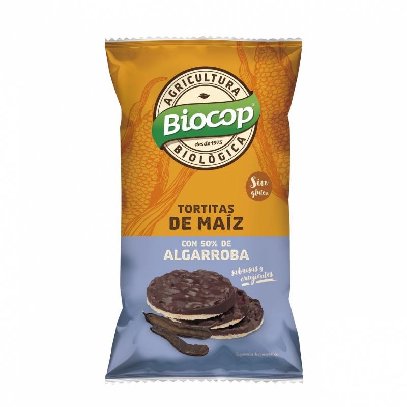 TORTITAS DE MAÍZ ALGARROBA 100G BIOCOP