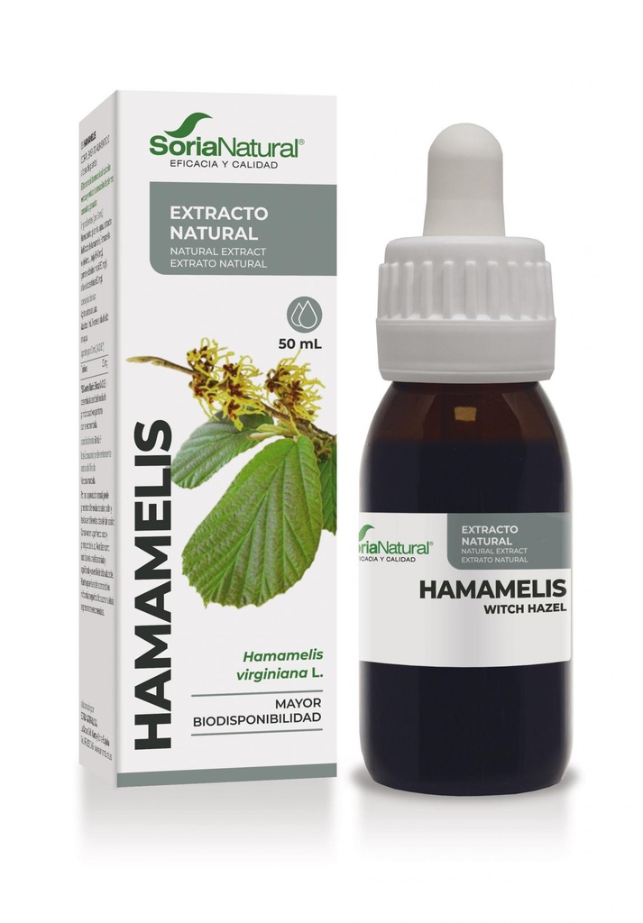 EXTRACTO HAMMAMELIS 50ML SORIA NATURAL