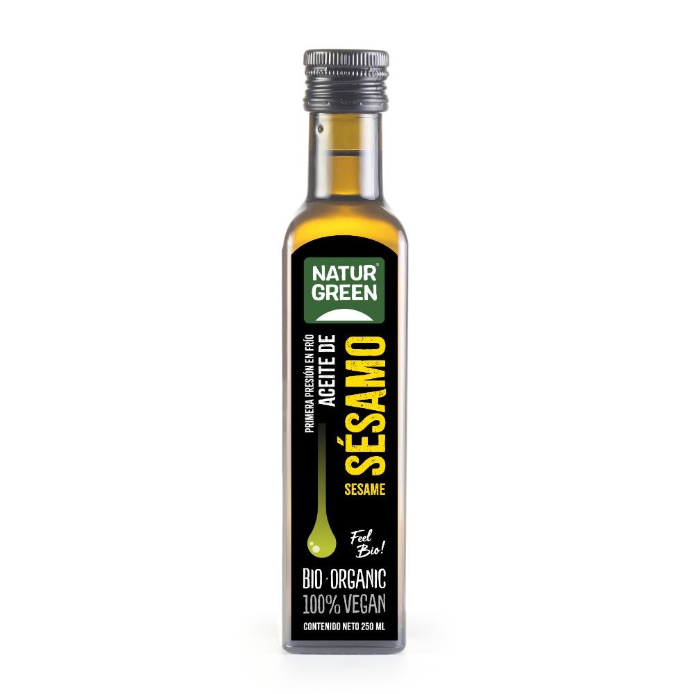 ACEITE VIRGEN SÉSAMO 250ML NATURGREEN