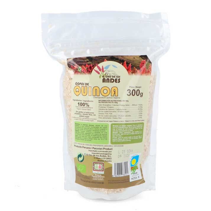 COPOS DE QUINOA 300G ORO ANDES