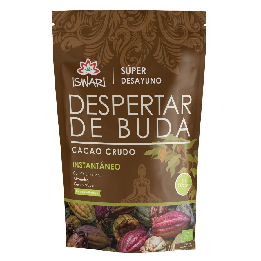 DESPERTAR DE BUDA CACAO DESAYUNO 360GR ISWARI