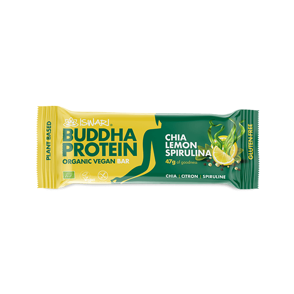 BARRITA ESPIRULINA CHIA LIMÓN 47G RBUDDHA PROTEIN