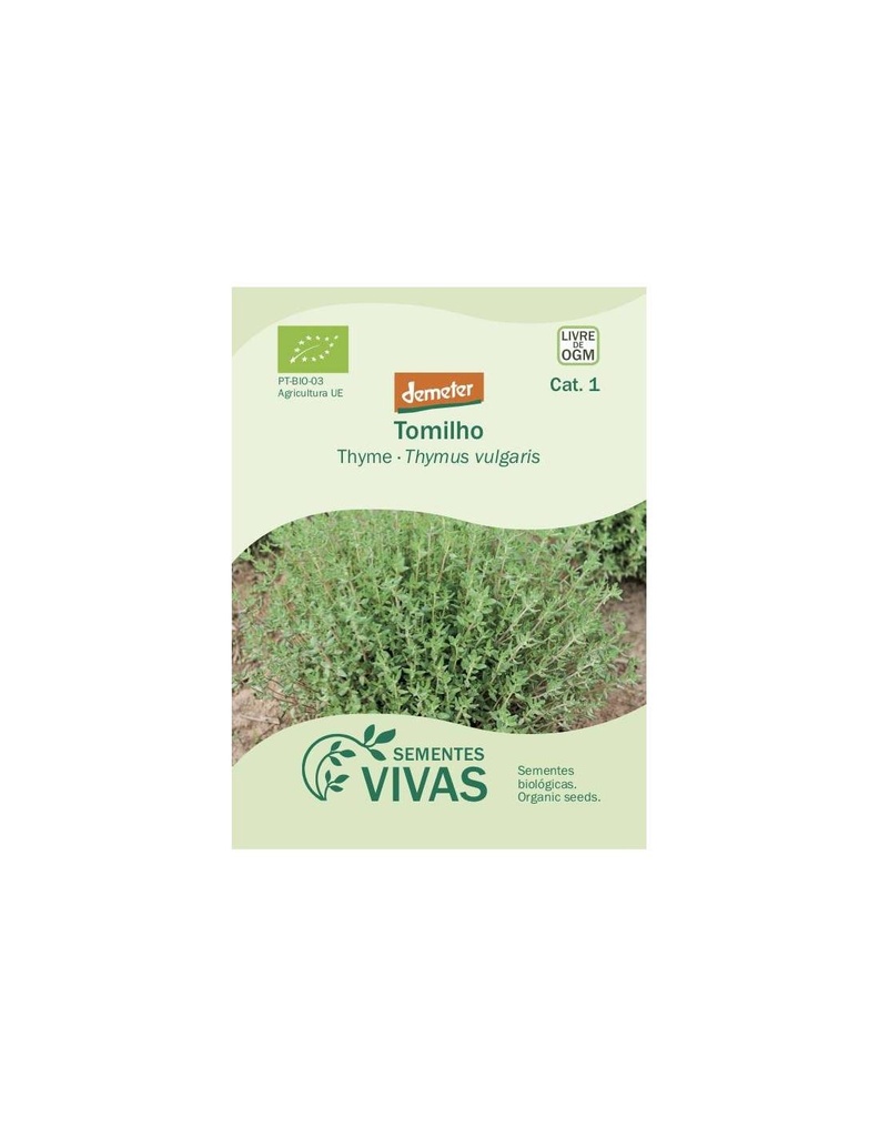 TOMILLO SEMILLAS PARA CULTIVAR DEMETER 0,5G SEMILLAS VIVAS