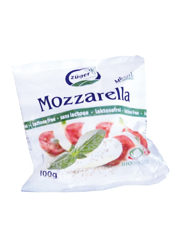 MOZZARELLA SIN LACTOSA 100G ZUGER