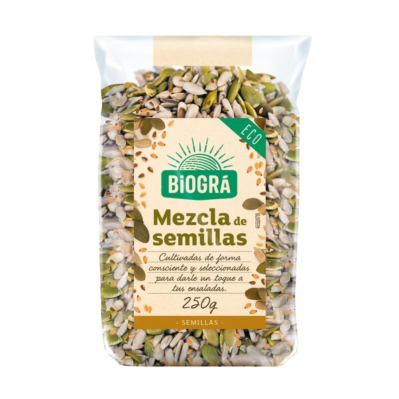 MEZCLA DE SEMILLAS 250G BIOGRA