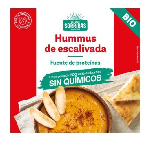 HUMMUS ESCALIVADA 240G SORRIBAS