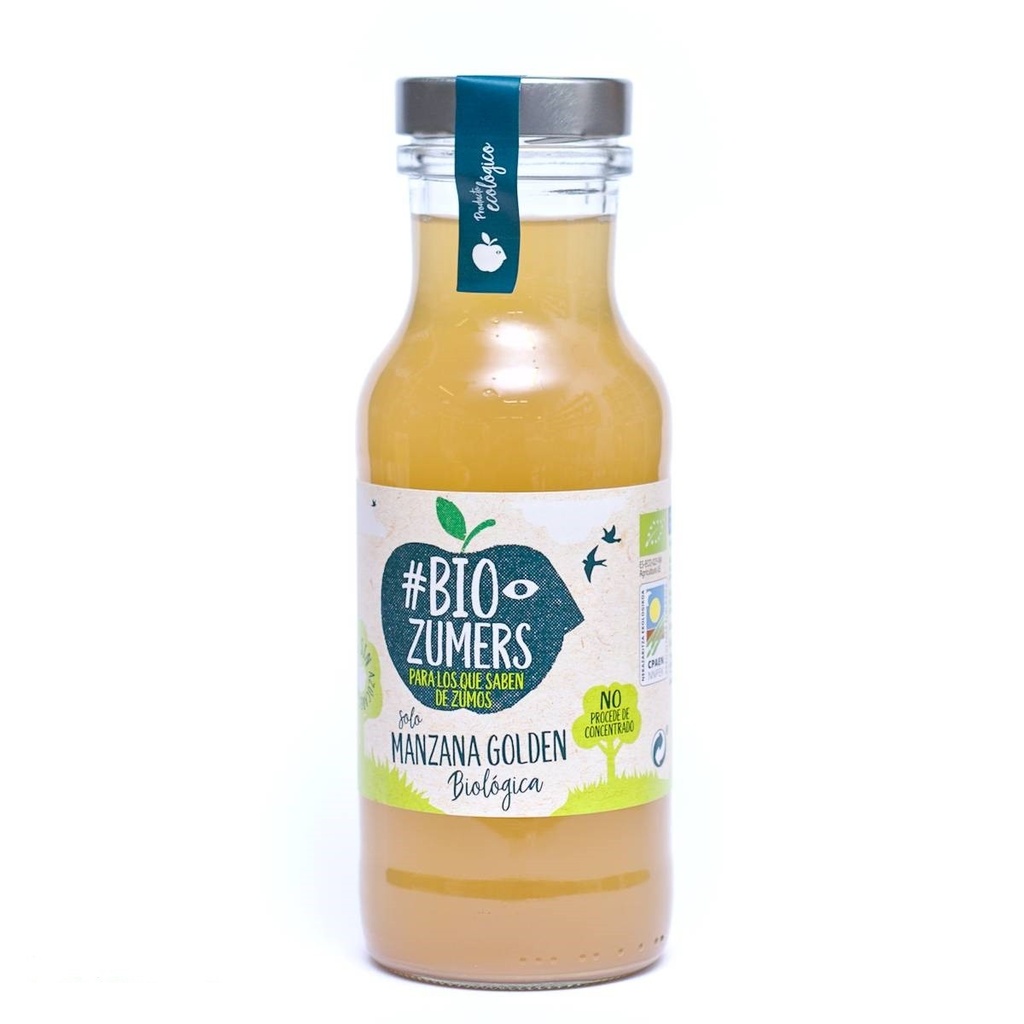 ZUMO DE MANZANA GOLDEN 750ML BIOZUMERS