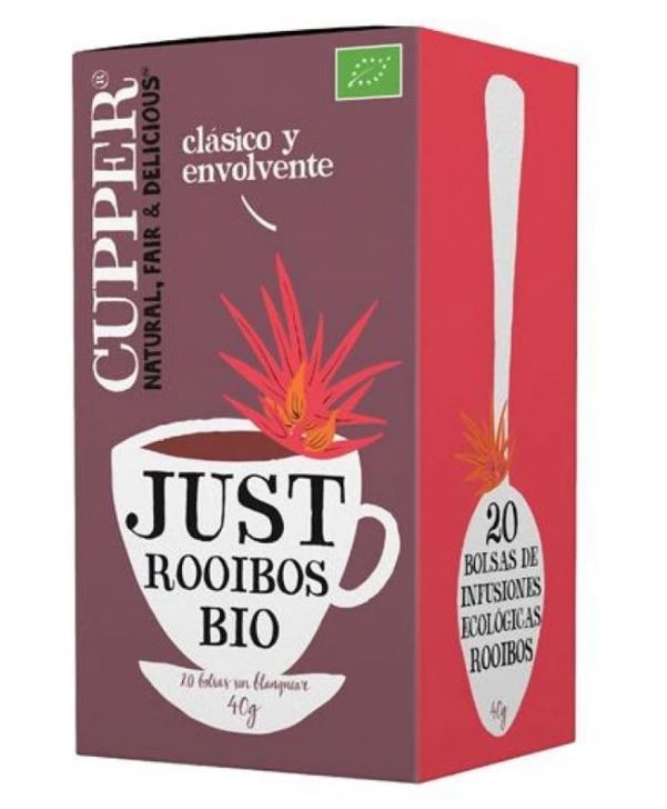 INFUSIÓN JUST ROOIBOS 20UD CUPPER