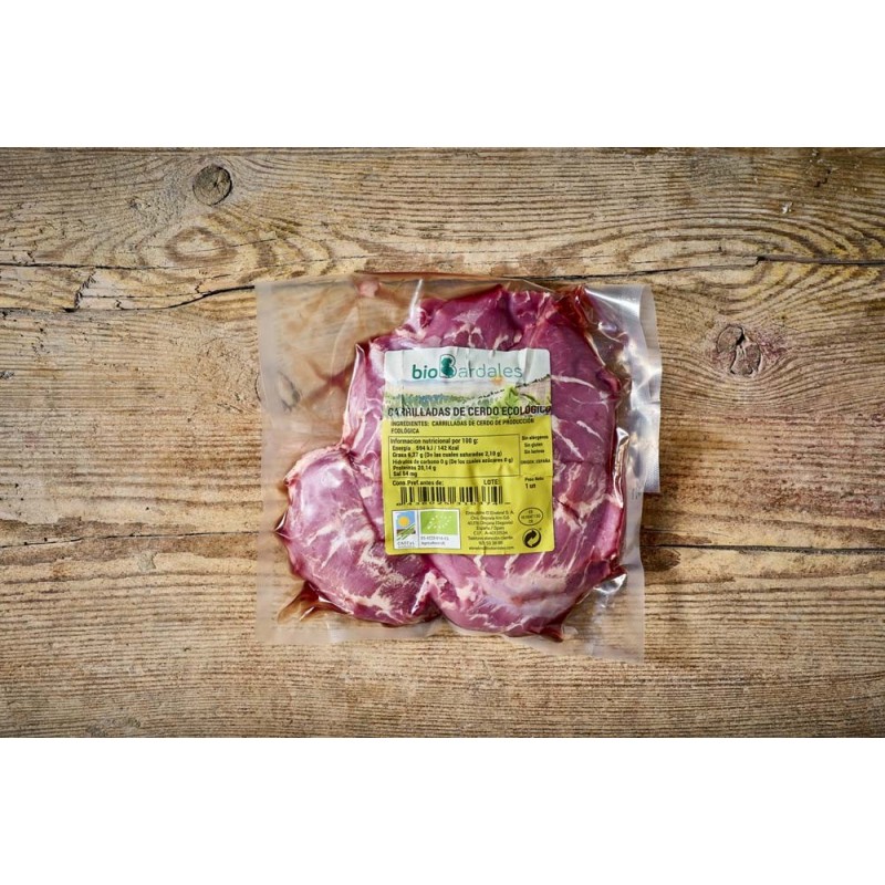 CARRILLERAS DE CERDO 500G BIOBARDALES
