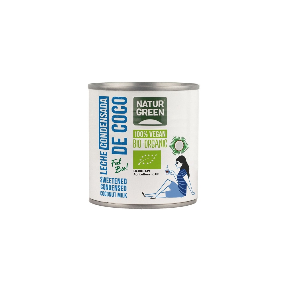 LECHE CONDENSADA DE COCO 250G NATURGREEN