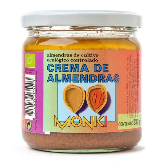 CREMA ALMENDRAS 330G MONKI
