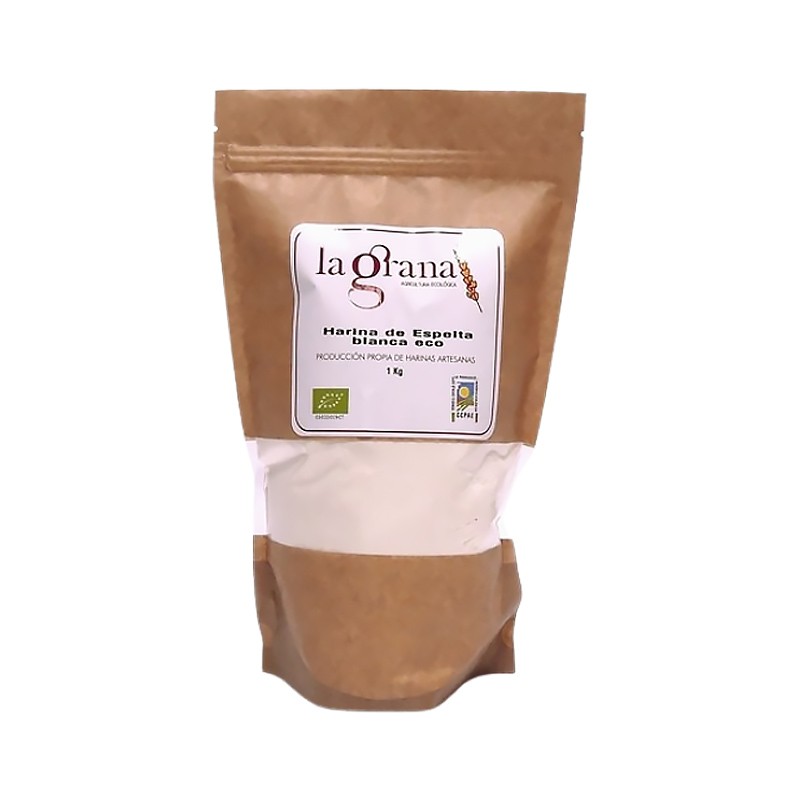 HARINA DE ESPELTA BLANCA ECO 1KG LA GRANA