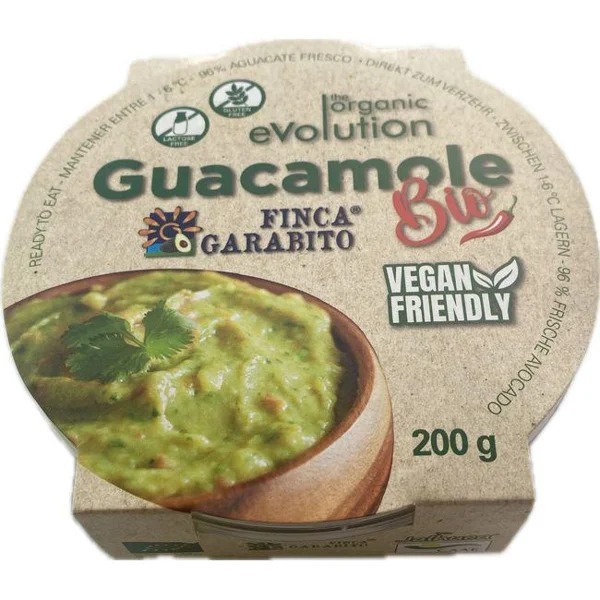 GUACAMOLE PICANTE 200G ECO FINCA GARABITO