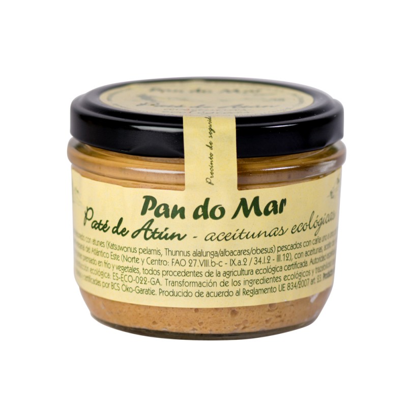 PATÉ ATUN-ACEITUNAS 125G PAN DO MAR