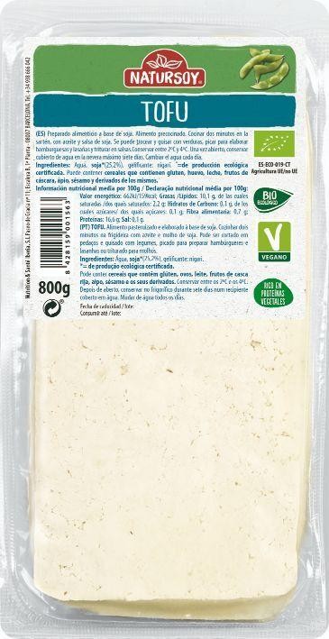 TOFU NATURAL FRESCO 800G NATURSOY