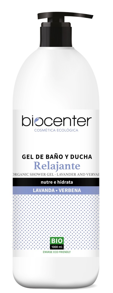 GEL DUCHA LAVANDA VERBENA 1L BIOCENTER