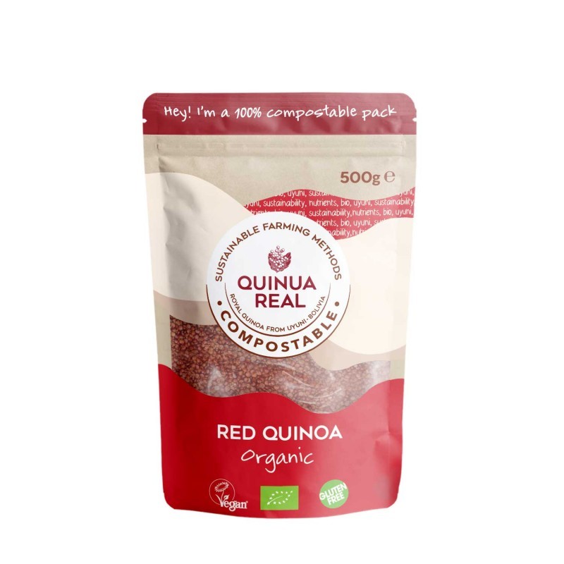 QUINOA REAL GRANO ROJO 500G QUINUA REAL