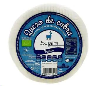 QUESO CABRA FRESCO 400G SUJAIRA