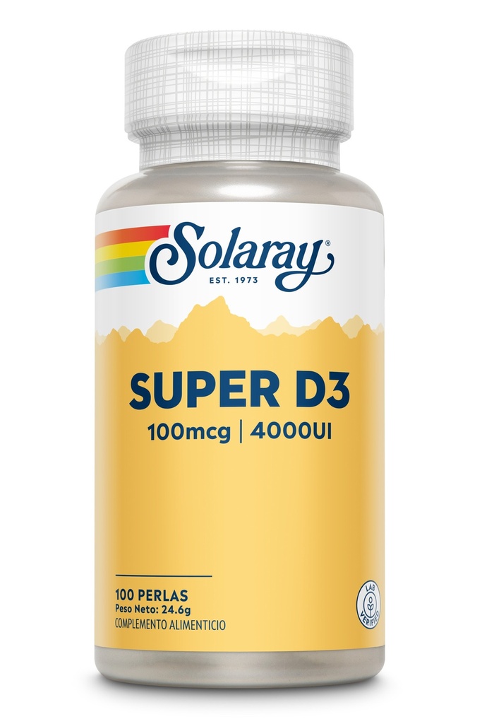 VITAMINA D3 4000 UI SOLARAY