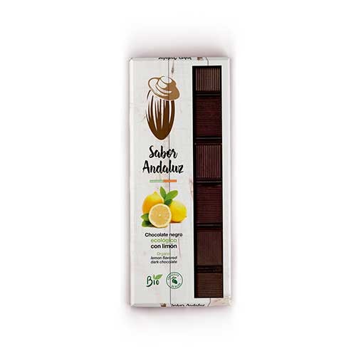 CHOCOLATE CON LIMON SIN AZUCAR 100G SABOR ANDALUZ