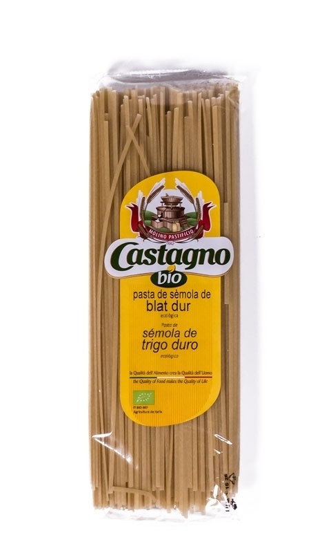 ESPAGUETIS DE TRIGO INTEGRAL 500G CASTAGNO