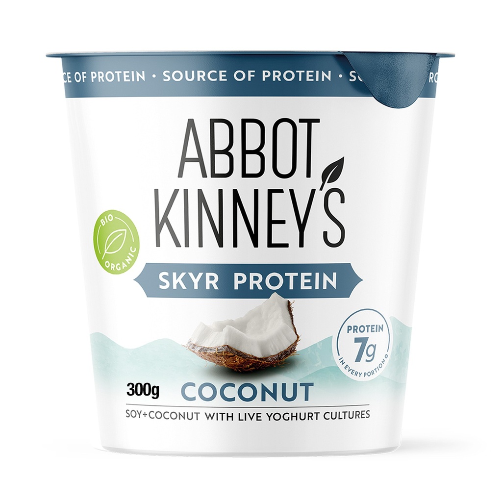 SKYR DE SOJA Y COCO NATURAL CON PROTEÍNA 300ML ABBOT KINNEYS
