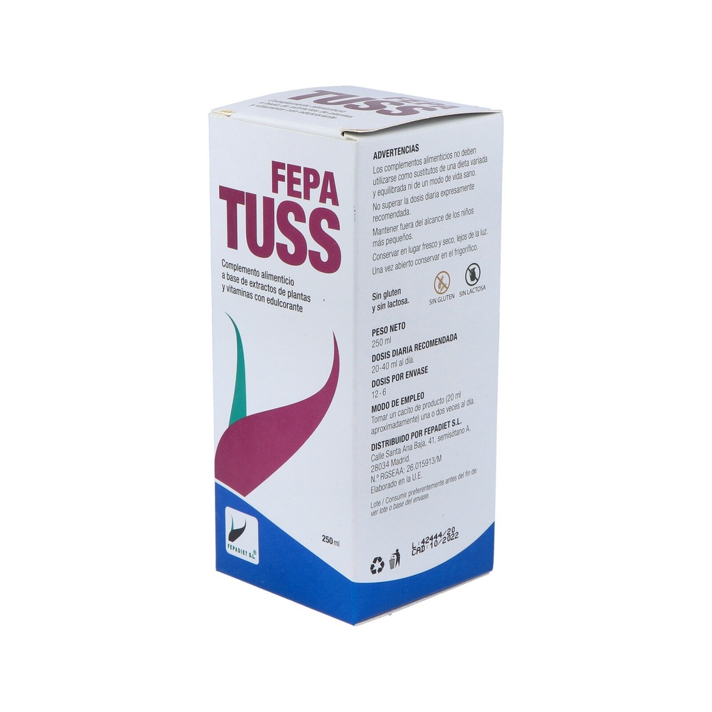 FEPA TUSS 250ML FEPADIET