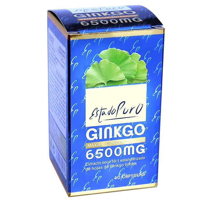 GINKGO 650MG ESTADO PURO TONGIL