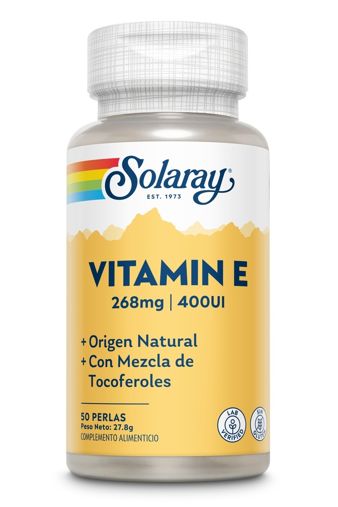 VITAMINA E 50 CAP  SOLARAY