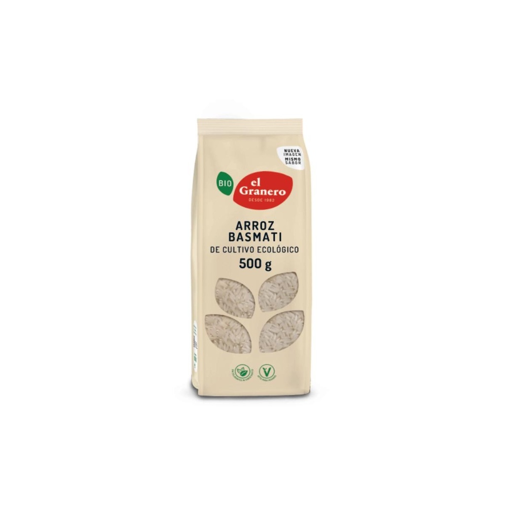 ARROZ BASMATI BLANCO 500G GRANERO