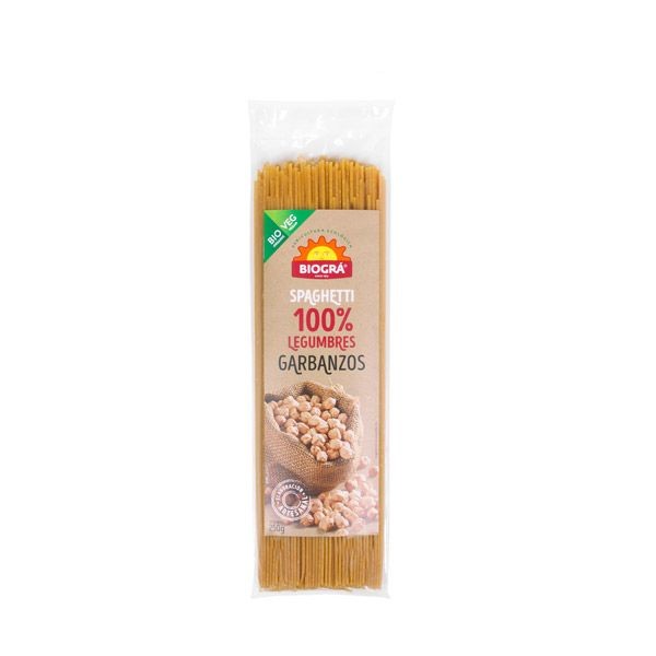 ESPAGUETIS DE GARBANZO 250G BIOGRA
