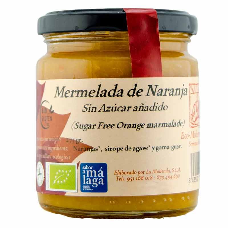 MERMELADA DE NARANJA SIN AZÚCAR 220G LA MOLIENDA