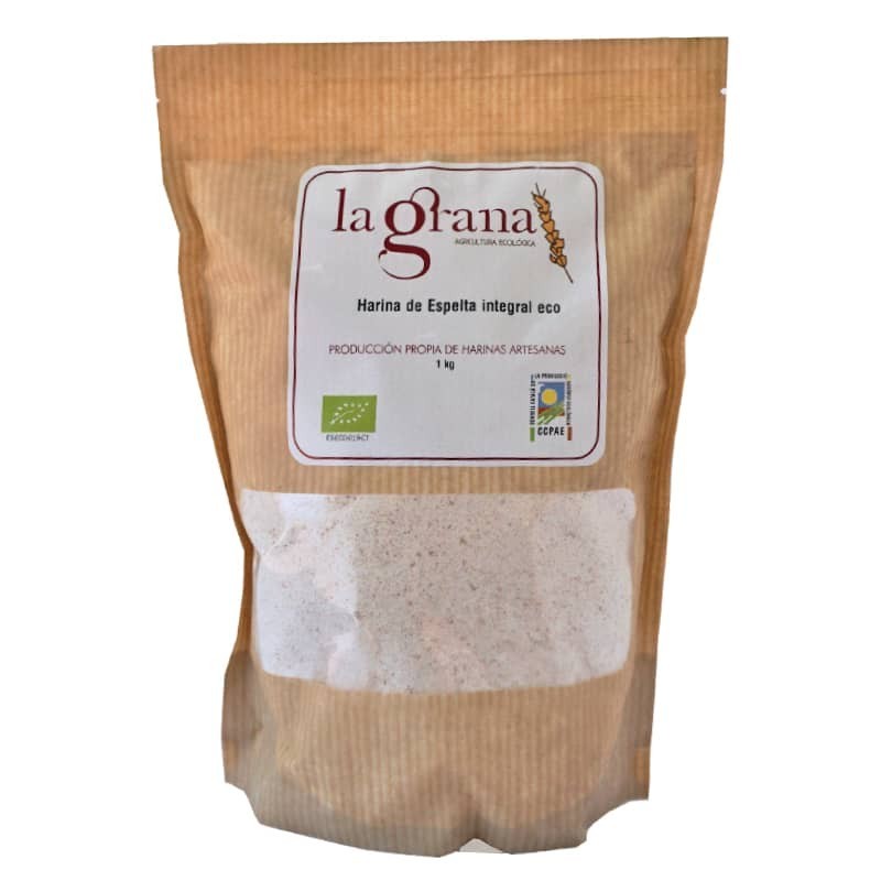 HARINA DE ESPELTA INTEGRAL ECO 1KG LA GRANA
