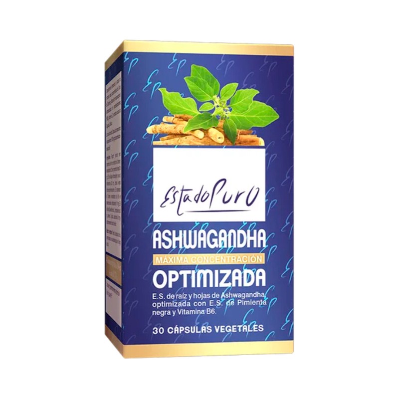 ASHWAGANDHA 300 MG 30 CAP ESTADO PURO