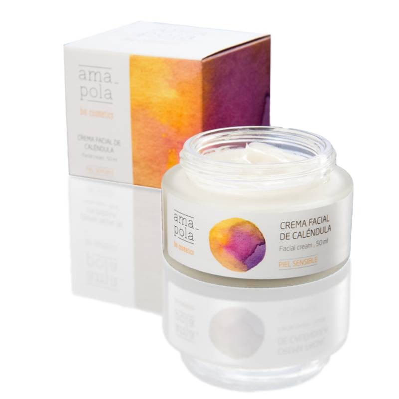 CREMA FACIAL CALÉNDULA TALLER AMAPOLA
