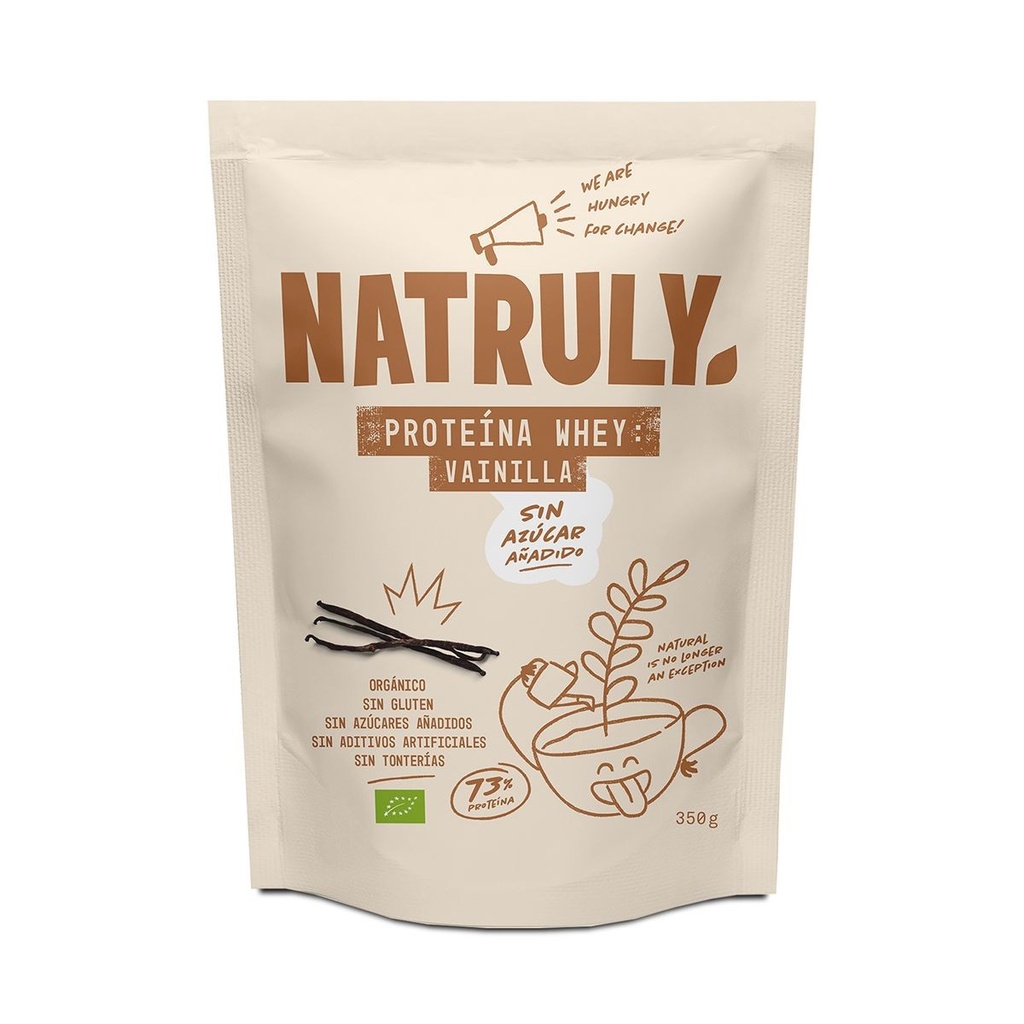 PROTEÍNA WHEY VAINILLA BIO 360G NATRULY