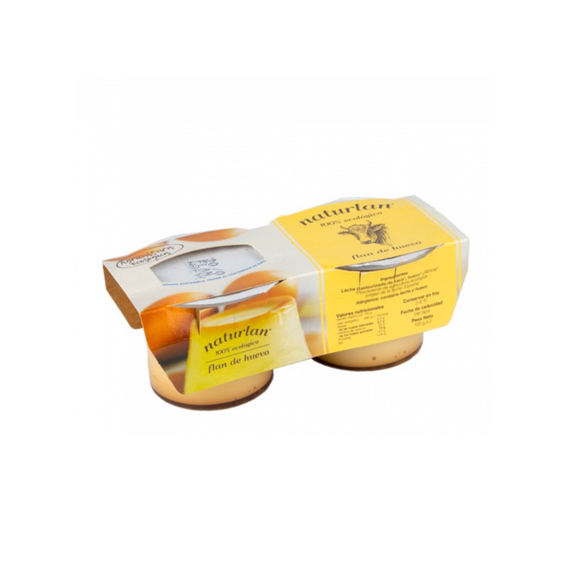 FLAN DE HUEVO 100G NATURLAN