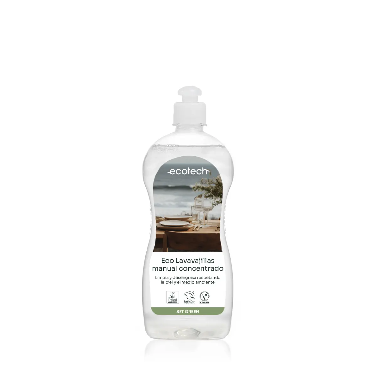 LAVAVAJILLAS MANUAL CONCENTRADO 750ML ECOTECH