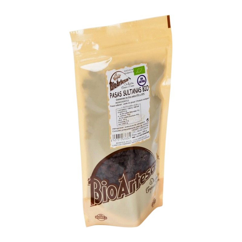 PASAS SULTANAS 500G BIOARTESA