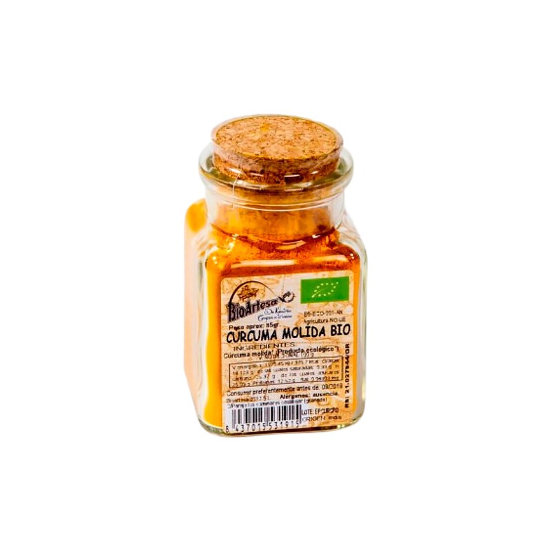 CÚRCUMA MOLIDA 85G BIOARTESA