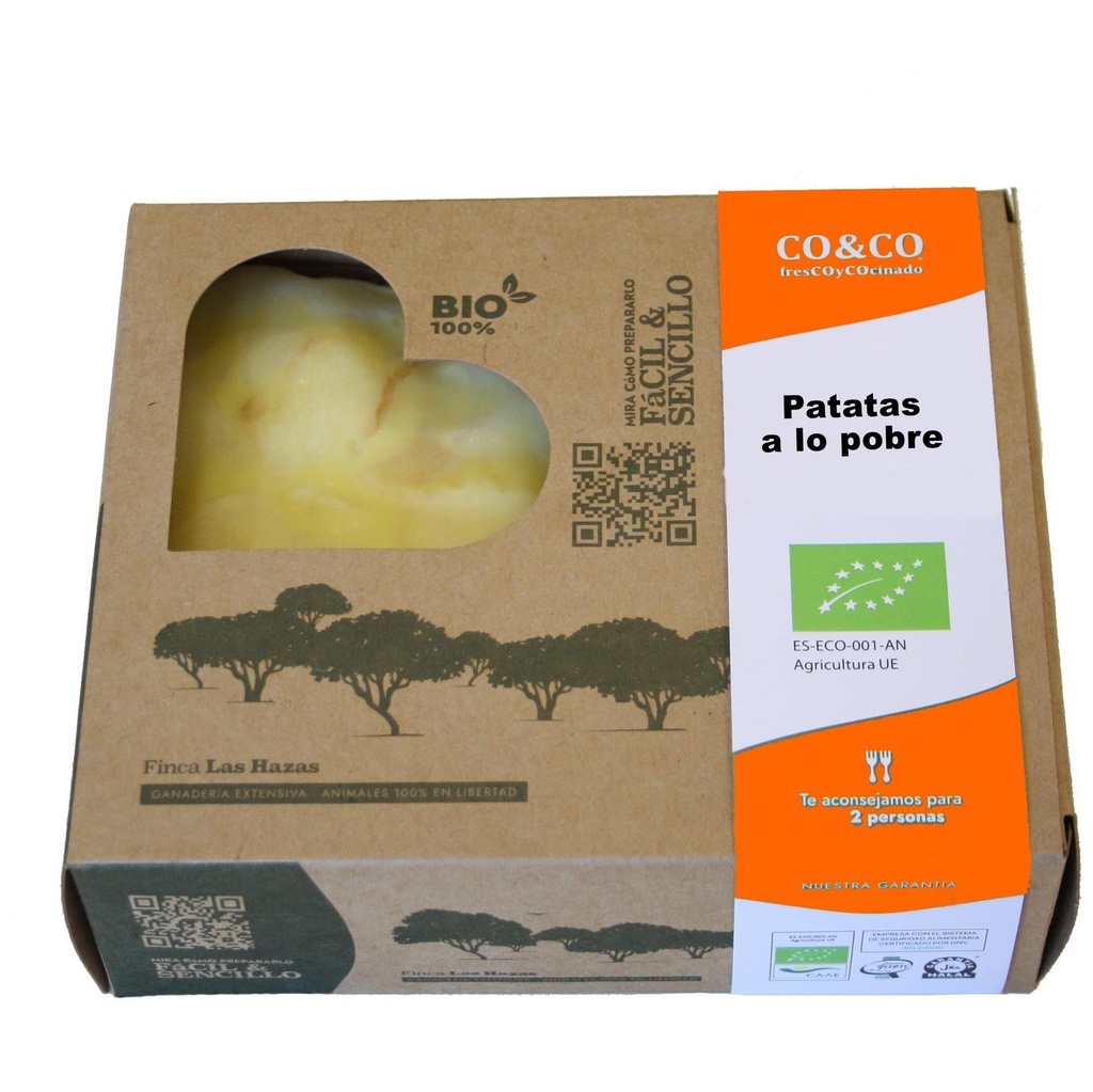 PATATAS A LO POBRE 350G aprox. FRESCO Y COCINADO