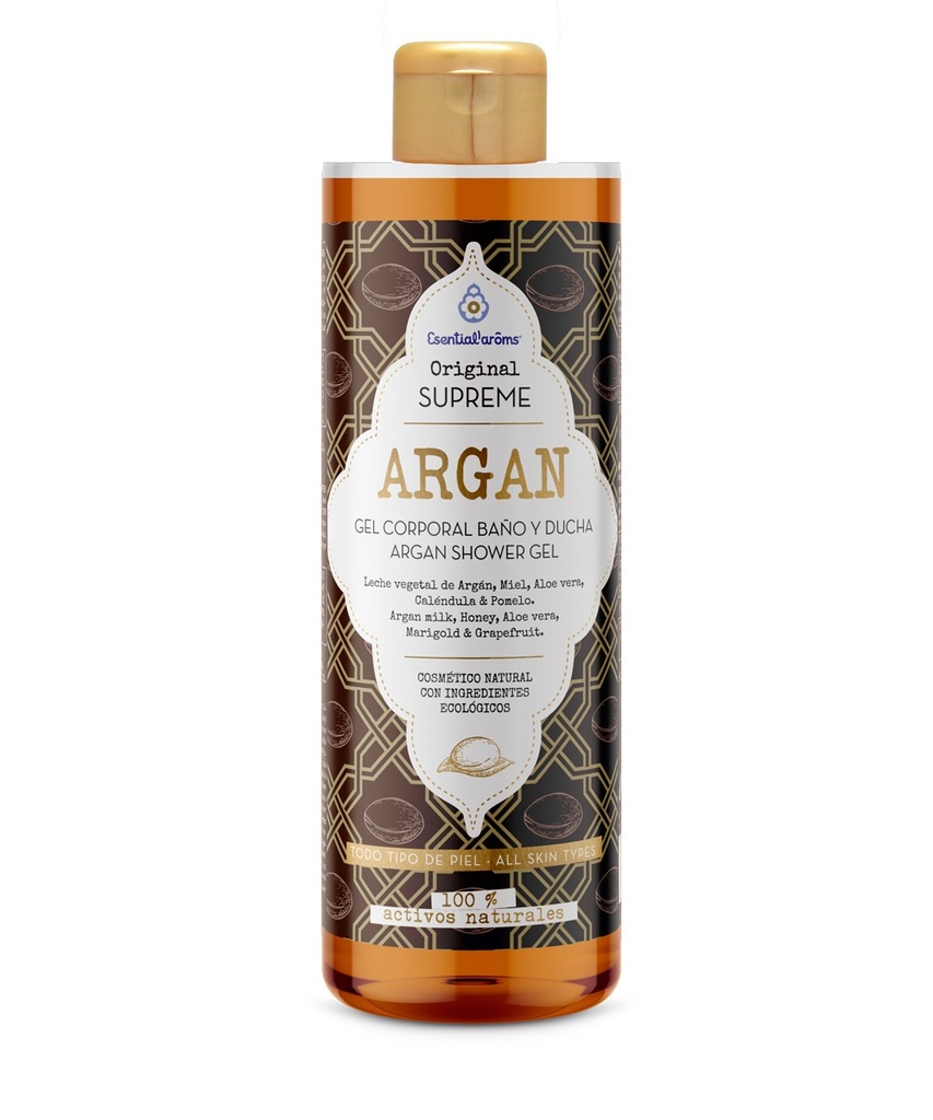 GEL ARGÁN SUPREME 500ML ESENTIAL AROMS